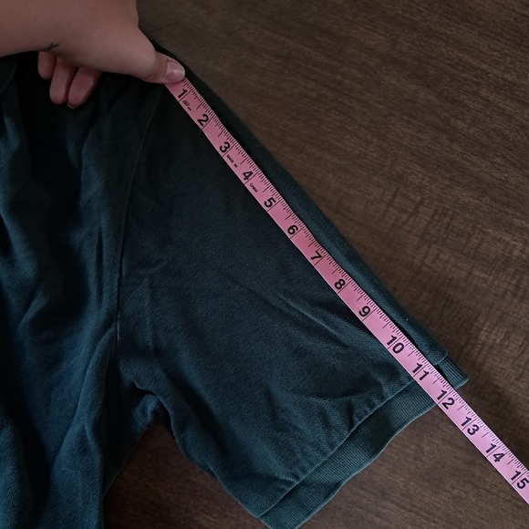 Polo Golf Green Short Sleeve Polo Knit Shirt Size XL Based On Measurements - Picture 6 of 7